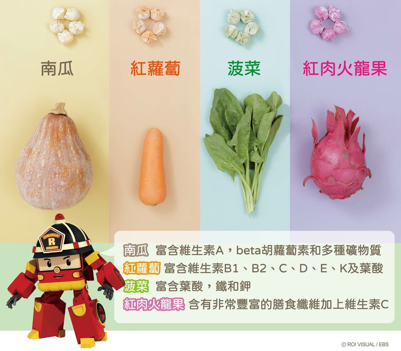 12m+ POLI 彩色幼兒水餃｜洋蔥鮮牛