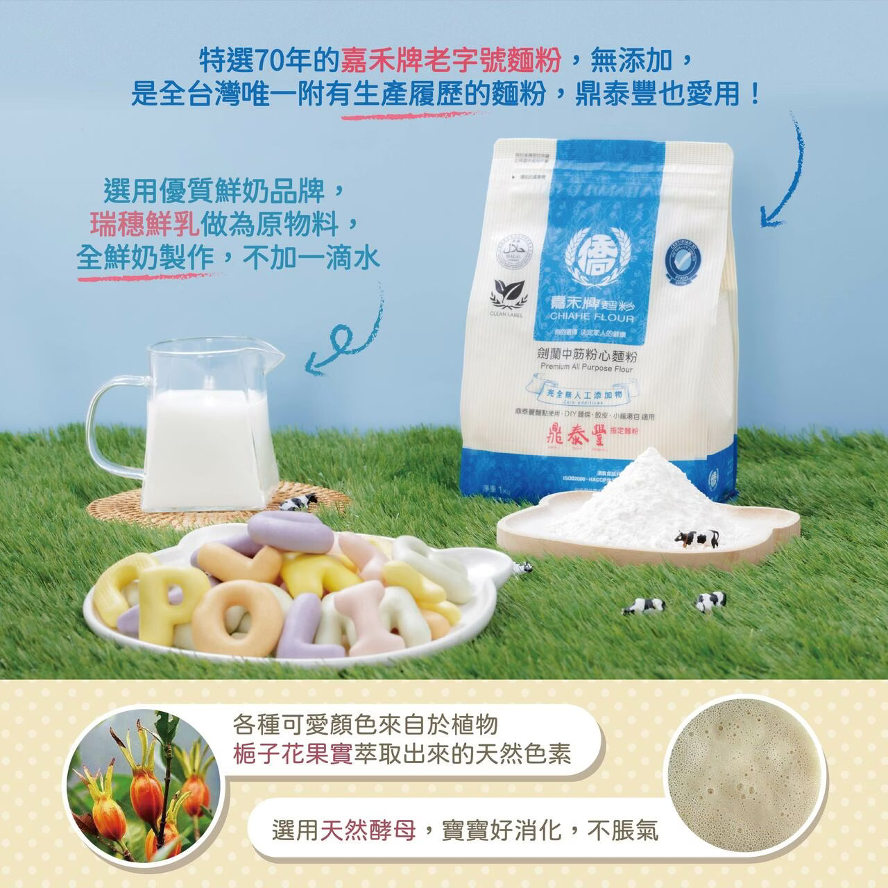 10m+ POLI 英文鮮奶饅頭