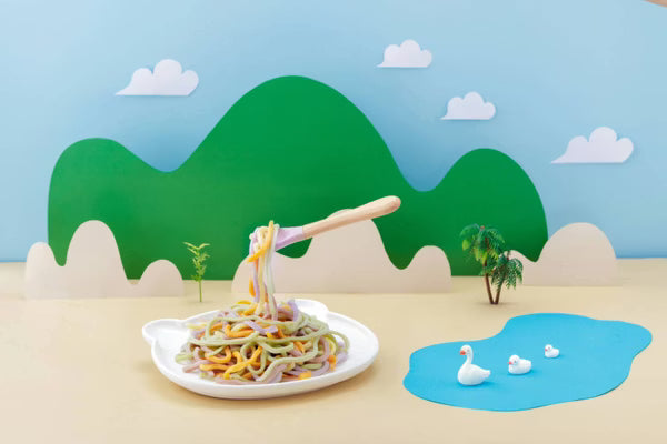 12m+ 寶寶彩色Q麵 ( 無鹽 )