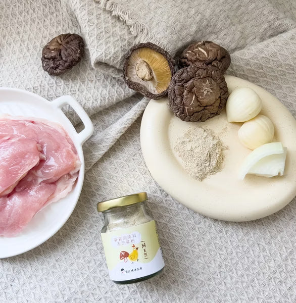 6m+ 寶寶天然調味料｜香菇雞粉 ( 無鹽 )